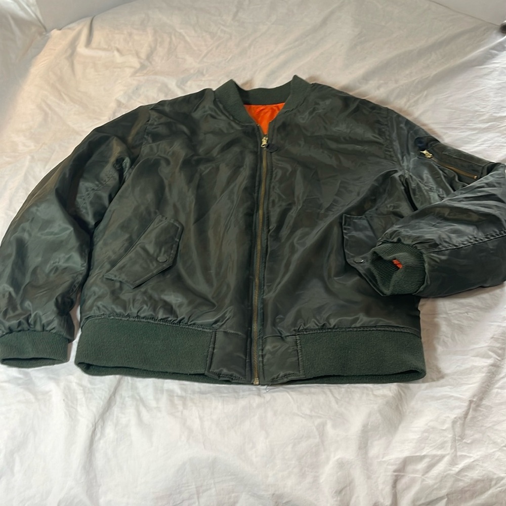 Swiss Cross Nylon Bomber Jacket
